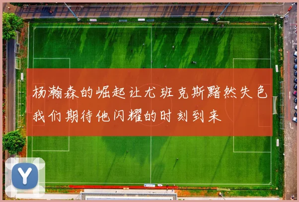 杨瀚森的崛起让尤班克斯黯然失色我们期待他闪耀的时刻到来